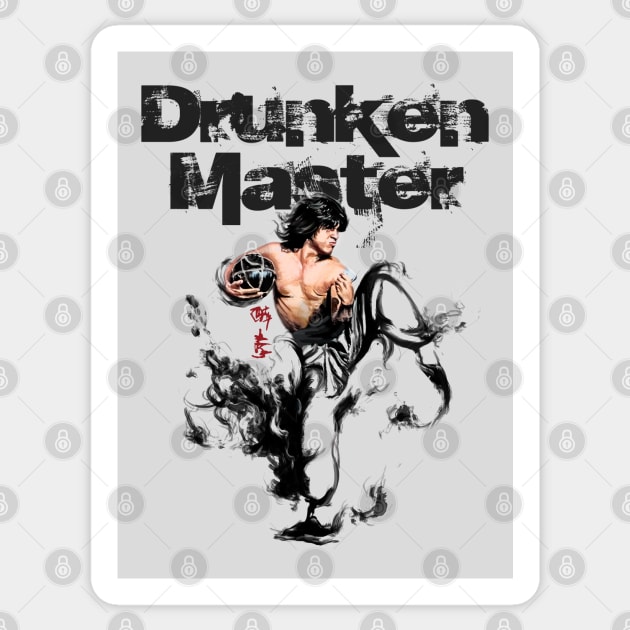 Drunken Master Sticker by Blind Ninja